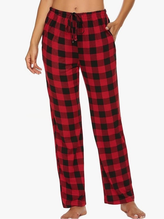Other - Red Buffalo Plaid Lounge Pants - Women's Sleepwear